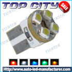 Topcity T10 4SMD 3528 7LM Cold white - T10 LED
